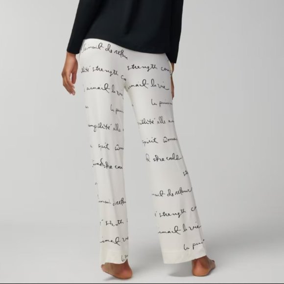 NWT Soma COOL NIGHTS Long Sleeve Pj Set - Picture 3 of 5